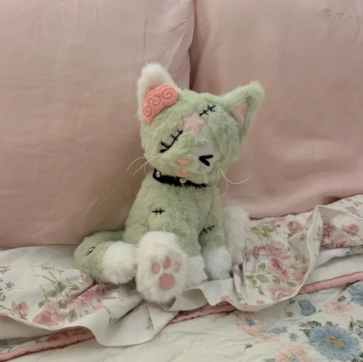 Zombie Kitty Plush