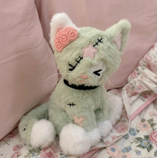 Zombie Kitty Plush